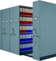 Total Size : H.2065x W.1000 x D.3400 mm Mobile File Size : H.1850 x W.1000 mm Specifikation: 1 Unit Single Static, 4 Compartment ( H.1850 x W.1000 x D.420 mm) 1 Unit Single Dynamic, 4 Compartment (H.1850 x W.1000 x D.420 mm) 2 Unit Double Dynamic, 16 Compartment, (H.1850 x W.1000 x D.800 mm)