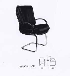 Kursi hadap MILOS-U-CR-278x300